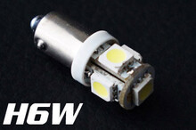 LEDs 64132 - H6W - Casquillo BAX9S - 12V
