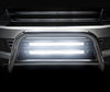 Visión detallada de la barra de led Osram LEDriving® LIGHTBAR FX500-CB iluminada