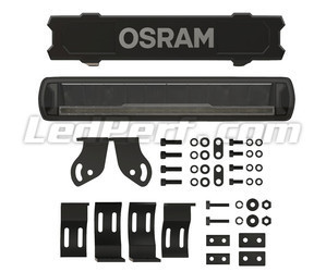 Barra de led Osram LEDriving® LIGHTBAR MX250-CB con sus accesorios de montaje
