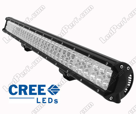 Barra LED CREE Doble Hilera 198W 13900 Lumens para 4X4 - Camión - Tractor