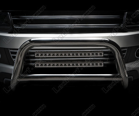 Visión detallada de la barra de led Osram LEDriving® LIGHTBAR SX500-CB apagada