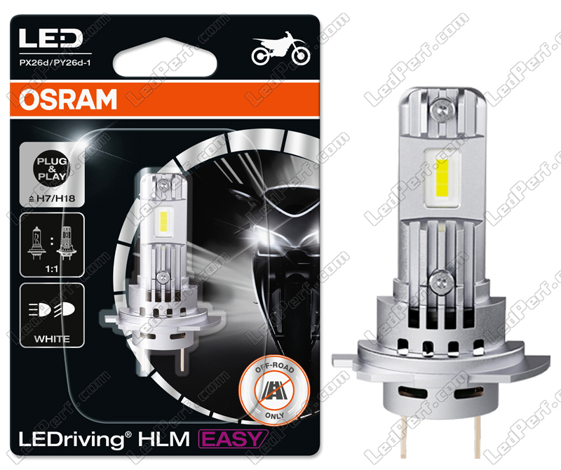 1x Bombilla LED H7 Osram Easy 6500K - Plug and Play