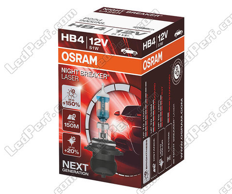 bombilla 9006 (HB4) Osram Night Breaker Laser +130% por unidades