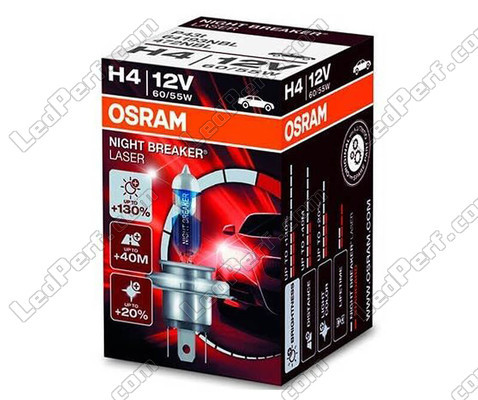 Bombilla 9003 - H4 - HB2 Osram Night Breaker Laser + 130 % por unidades