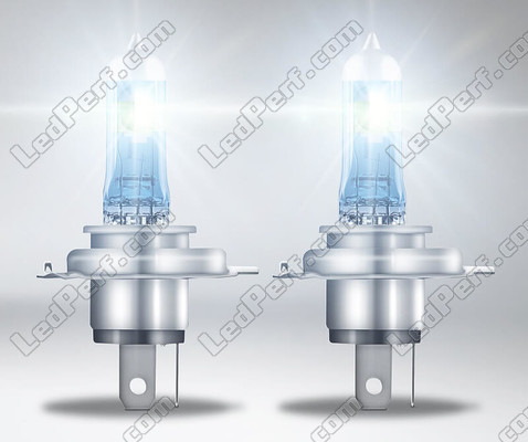 Iluminación de un par  de bombillas 9003 (H4 - HB2) Osram Night Breaker Laser +150%