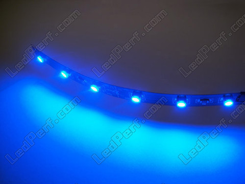 Banda flexible LEDs smd secable Azul