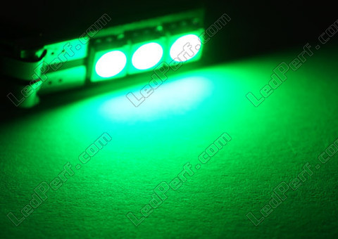 LED 53 57 64111 Motion verde - Casquillo BA9S
