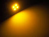LED 168NA - 194NA - 2827 - T10 Efficacity WY5W con 5 LED Naranjas