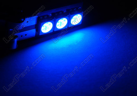 LED 168 - 194 - T10 W5W Motion azul sin error ordenador de a bordo - Iluminación lateral -