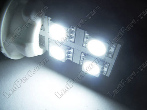 LED 168 - 194 - T10 W5W Rotación con iluminación lateral blanca