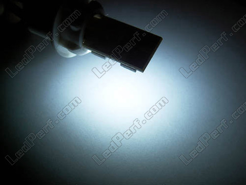 LED 168 - 194 - T10 W5W Rotación con iluminación lateral blanca