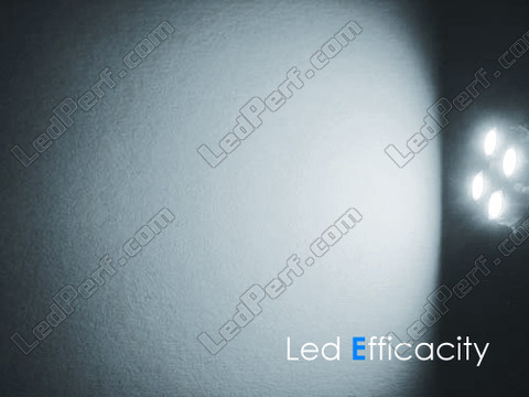LED 168 - 194 - W5W - T10 de 4 LED blanca