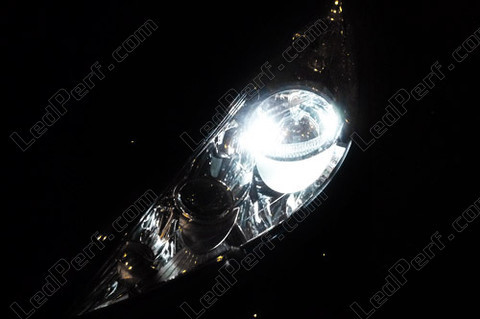 Luces de posición de LEDs blanco xenón W5W 168 - 194 - T10 - Peugeot 207