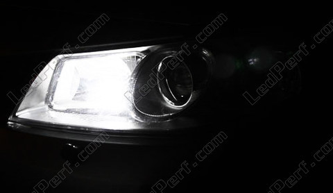 Luces de posición LEDs blanco xenón W5W 168 - 194 - T10 - Renault Mégane 2