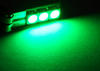 LED 168 - 194 - T10 W5W Motion verde sin error ordenador de a bordo - Iluminación lateral -