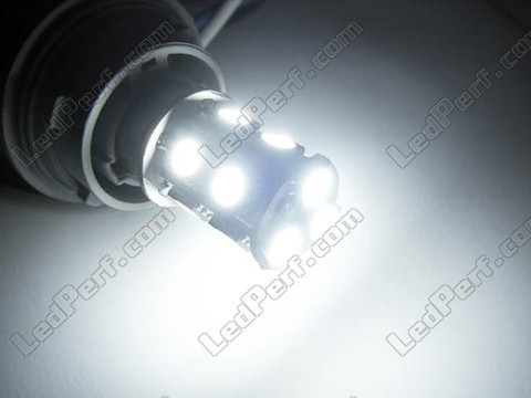 bombilla 13 LED SMD 7440 - W21W - T20 Blanco xenón