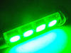 LED tipo festoon Plafón, Maletero, guantera, placa de matrícula verde 42 mm - 578 - 6411 - C10W