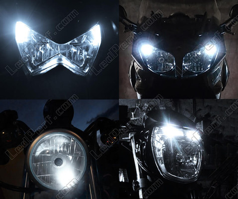 LED luces de posición blanco xenón BMW Motorrad K 1200 R Tuning