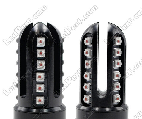 Pack de bombillas LED para luces traseras / luces de freno de Derbi GP1 250