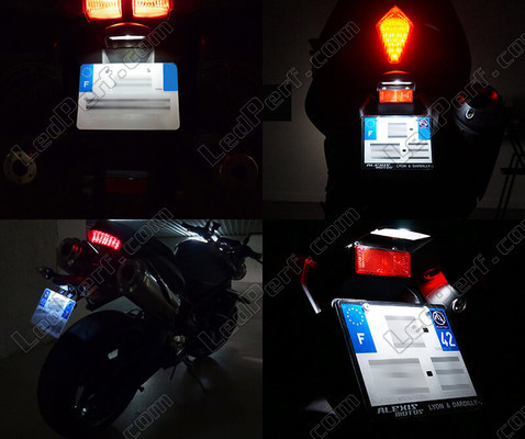 LED placa de matrícula Honda XR 400 Tuning