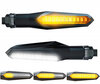 Intermitentes LED dinámicos 2 en 1 con luces diurnas integradas para Indian Motorcycle Chief classic / standard 1720 (2009 - 2013)