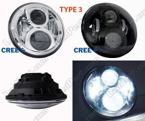 Faro de LED moto tipo 3 Indian Motorcycle Chief Classic 1811 (2014 - 2019)