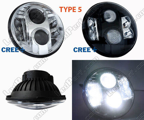 Faro de LED moto tipo 5 Indian Motorcycle Chief Classic 1811 (2014 - 2019)