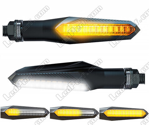 Intermitentes LED dinámicos 2 en 1 con luces diurnas integradas para Indian Motorcycle Chief Dark Horse 1890 (2022 - 2023)
