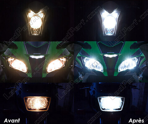 LED luces de cruce y de carretera led Indian Motorcycle Chief deluxe deluxe / vintage / roadmaster 1720 (2009 - 2013)