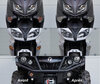 LED Intermitentes delanteros Indian Motorcycle Chief roadmaster / deluxe / vintage 1442 (1999 - 2003) antes y después