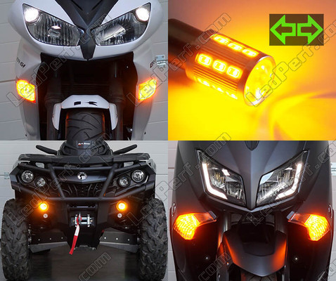 LED Intermitentes delanteros Kawasaki KDX 125 SR Tuning