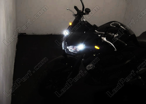 LED luces de posición blanco xenón Kawasaki Z750 Z1000