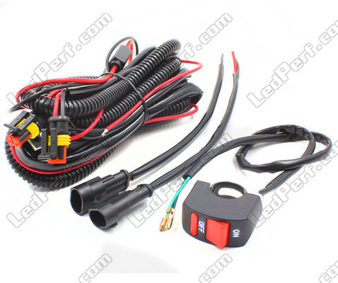 Cable de alimentación para Faros adicionales de LED Kawasaki ZRX 1100