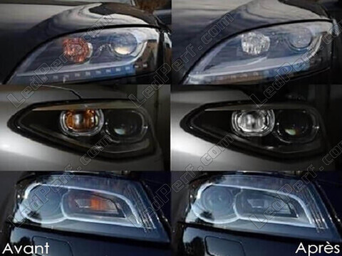 Bombillas LED de señal de giro delanteras para BMW i3 - primer plano