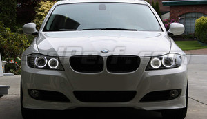 LED angel eyes BMW Serie 3 (E90 E91) LCI con xenón original