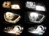 Comparación del efecto xenón de luz de cruce de Buick Cascada antes y después de la modificación