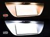 LED placa de matrícula GMC Envoy XUV antes y después