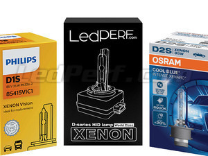 Bombilla Xenón original para Kia Sedona (III), las marcas Osram, Philips y LedPerf están disponibles en: 4300K, 5000K, 6000K y 7000K