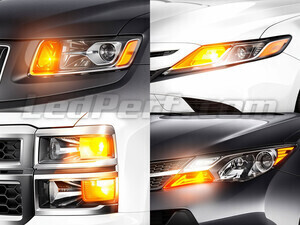 Bombillas LED de señal de giro delanteras para Mazda Protege5 - primer plano
