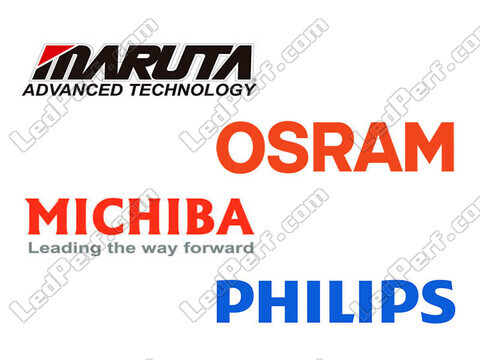 Todas las marcas de bombillas de faros con efecto xenón para Mitsubishi Lancer (VIII)