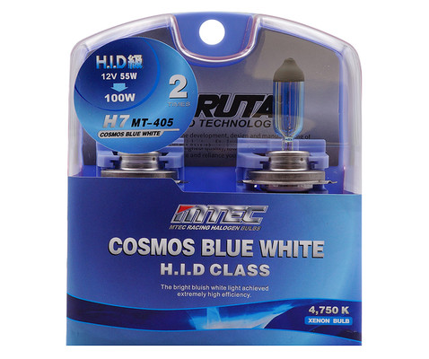 bombilla de gas xenón 9003 (H4 - HB2) MTEC Cosmos Blue