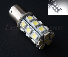 Bombilla 1156 - 7506 - P21W de 24 LEDs blancas de Alta Potencia, casquillo BA15S