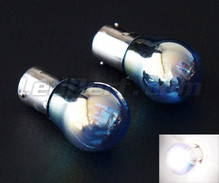 Pack de 2 bombillas 1157 - 7528 - P21/5W Platinum (cromo) - Blanco puro
