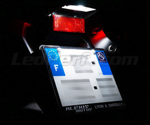 Pack iluminación LED de placa de matrícula (blanco xenón) para Suzuki GSX-R 750 (2011 - 2015)