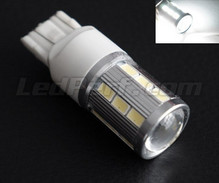 Bombilla 7443 - W21/5W - T20 Magnifier de 21 LEDs SG de Alta Potencia + Lupa blancas Casquillo W3x16q