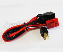 Haz de cables con relé para Kit Bi Xenón HID 9003 - H4 - HB2 moto