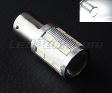 Bombilla 1156 - 7506 - P21W Magnifier de 21 LEDs SG de Alta Potencia + Lupa blancas Casquillo BA15S