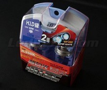 Pack de 2 bombillas H16 acodada en codo MTEC Super White - Blanco puro
