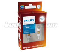 2x bombillas LED Philips W5W Ultinon PRO6000 - Camión 24V - 6000K - 24961CU60X2