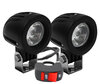 Faros adicionales de LED para Harley-Davidson Blackline 1584 - 1690 - Largo alcance
